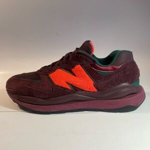 New Balance 57/40 Maroon and Orange Sneakers Men’s